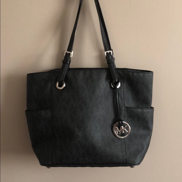 Michael Kors Handbags - MK black and grey handbag